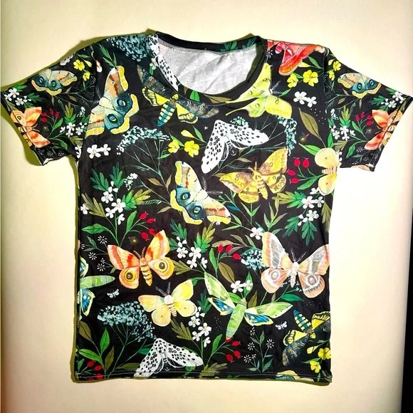 Katie Daisy “Night Garden” tee - Picture 2 of 4